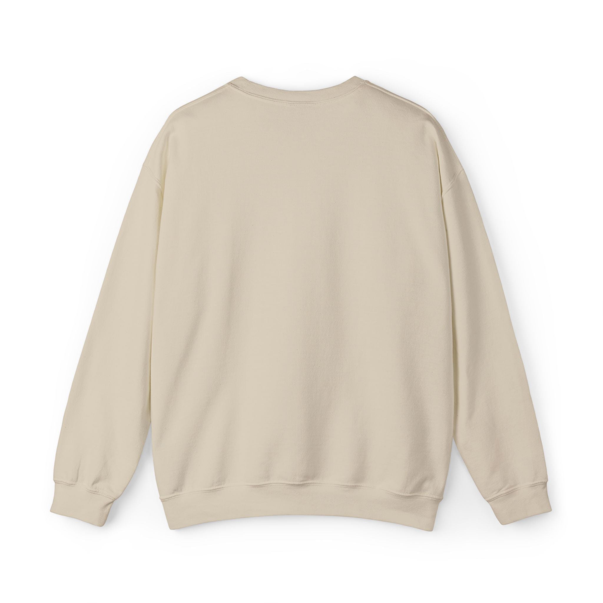 Crewneck Sweatshirt • 'Fe en Movimiento' Minimal Embroidered Logo